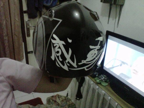 WTS :KYT X ROCKET REPLIKA HELM ROSSI WINTER TEST