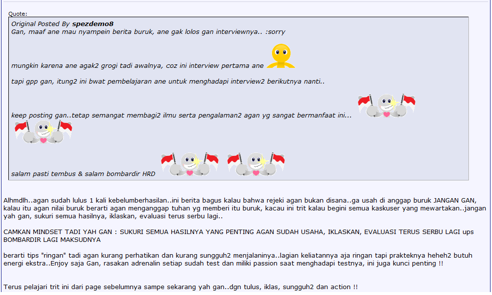 (Sharing-New release) Menjebol Tes Masuk Perusahaan Dgn Tingkat Keberhasilan 99%
