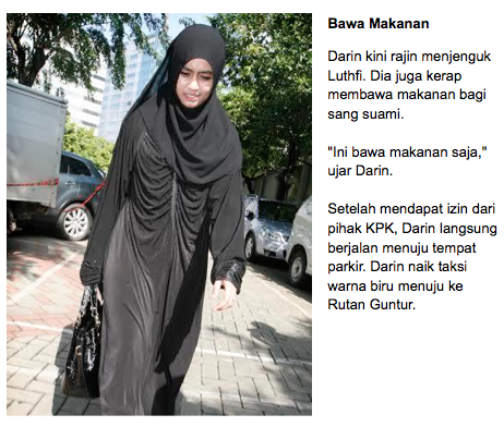 &#91;Pict&#93; Akhirnya Mama Darin &#91;Istri ke 3&#93; jenguk Sang Papa di KPK