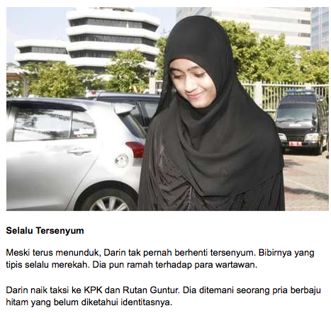 &#91;Pict&#93; Akhirnya Mama Darin &#91;Istri ke 3&#93; jenguk Sang Papa di KPK