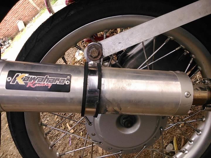 Velg TDR & Knalpot Kawahara sepaket MURAH ! masuk gan