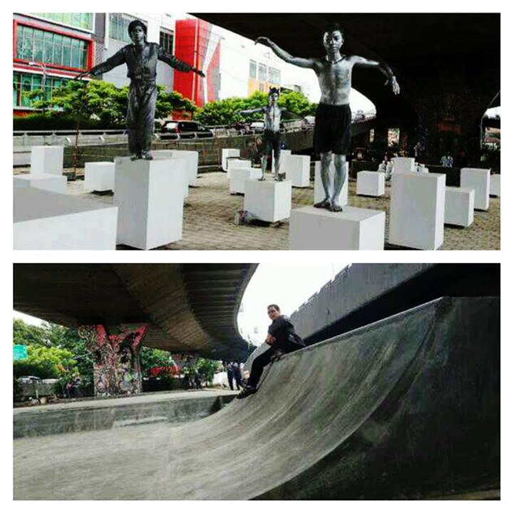 bandung kini punya skate park