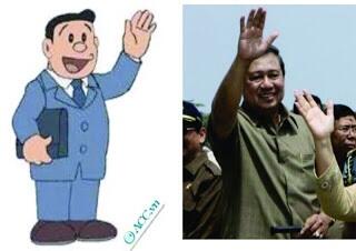 SBY jadi tokoh kartun