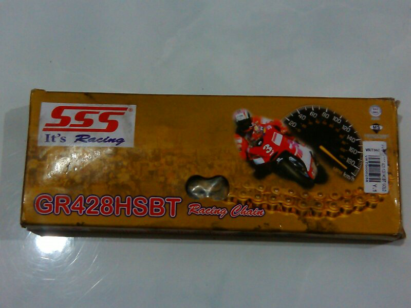 Jual Rantai SSS 428HSBT - 120L (Bandung)