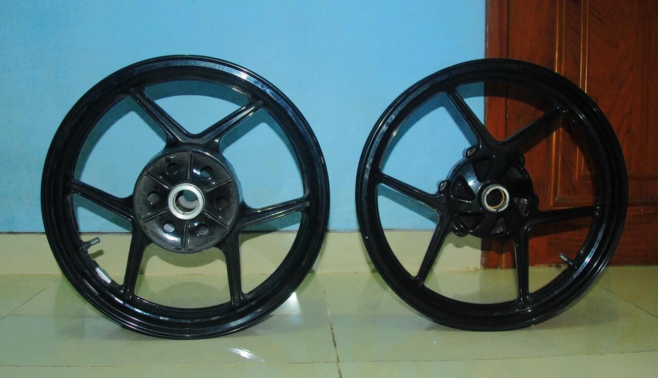 velg ori ninja 250 dan cdi racing nojikawa buatan kawasaki (BU)