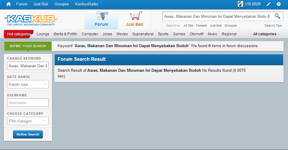 *AWAS* Makanan Dan Minuman Ini Dapat Menyebakan Bodoh
