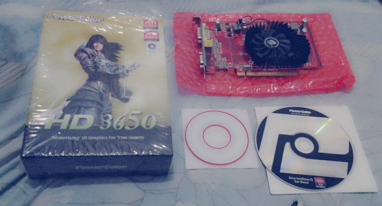Jual VGA PowerColor HD3650 512MB 128bit Murah