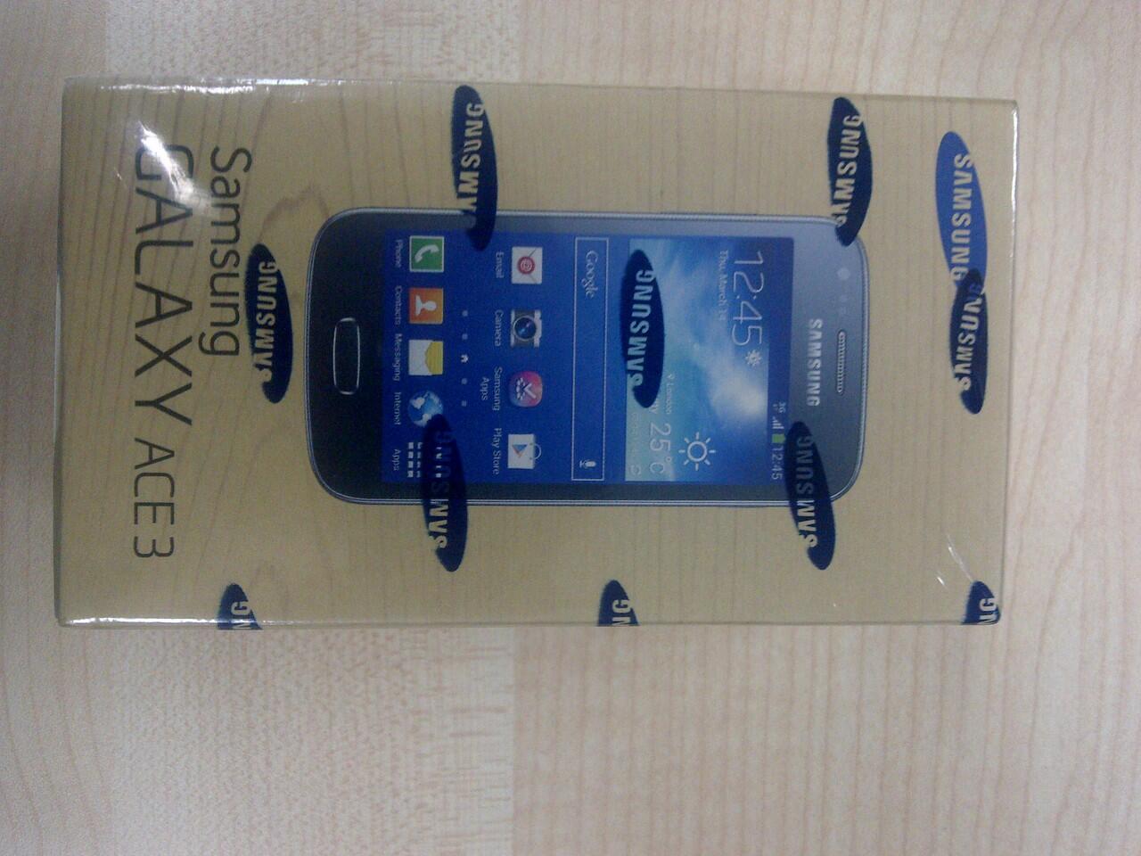 WTS SAMSUNG GALAXY ACE 3 NEW METALIC BLACK (BNIB)