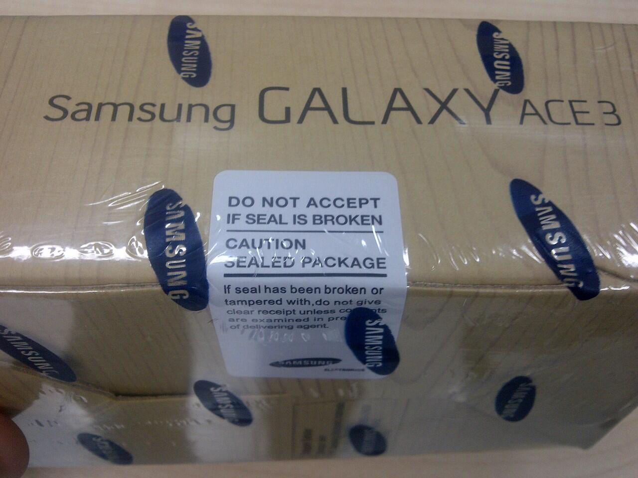 WTS SAMSUNG GALAXY ACE 3 NEW METALIC BLACK (BNIB)