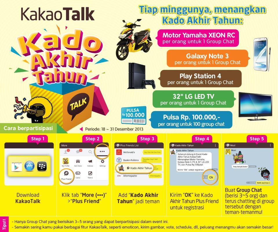 Kado akhir tahun kakaotalk (hoax?)