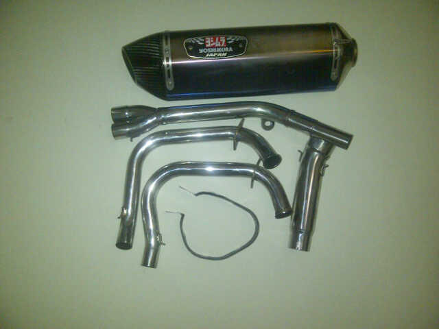 knalpot yoshimura titanium r77 FS ninja 250 FI