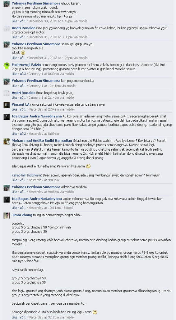 Kado akhir tahun kakaotalk (hoax?)