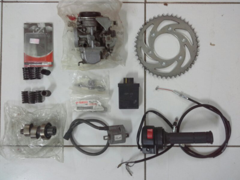 Di Jual karburator ori scorpio, noken as, koil, CDI ori dll