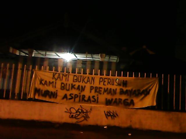 Aspirasi yang hanya dianggap BASi ! warga malang masuk !