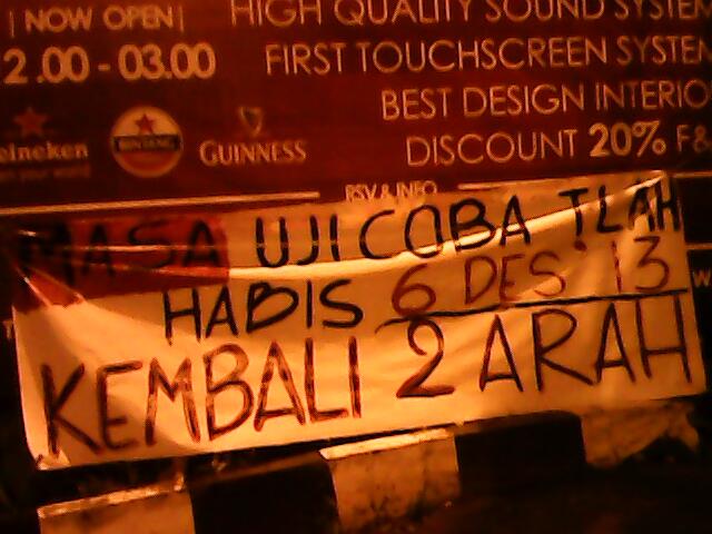 Aspirasi yang hanya dianggap BASi ! warga malang masuk !