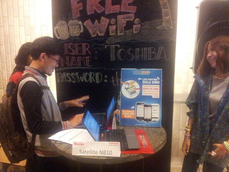  &#91;FR CONTEST&#93; Keseruan Kaskus The Lounge With Toshiba Des 2013