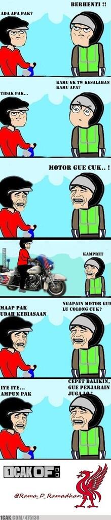 &#91;GREGET STORY + PIC&#93; Curanmor mencuri motor polisi