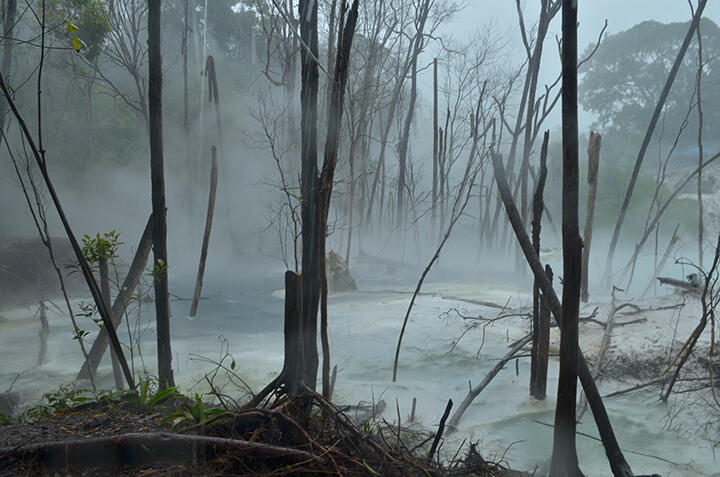 Keindahan Kawah Tinggi Raja Sumatera Utara