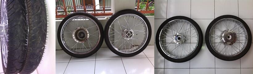 Velg / Velk / Pelk jari2 17' for Vario,scoopy,beat with Mizzle Power VTX BANDUNG
