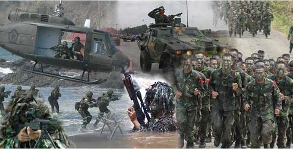 Kembali jayalah TNI!