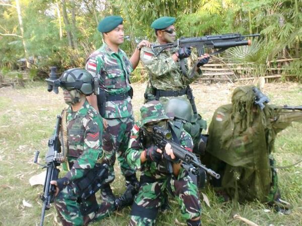 Kembali jayalah TNI!