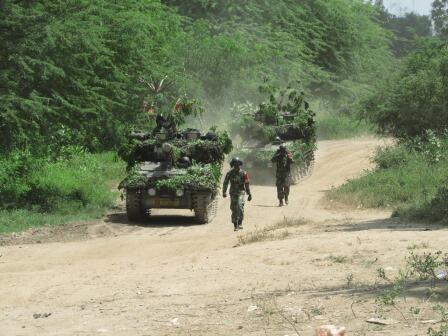 Kembali jayalah TNI!