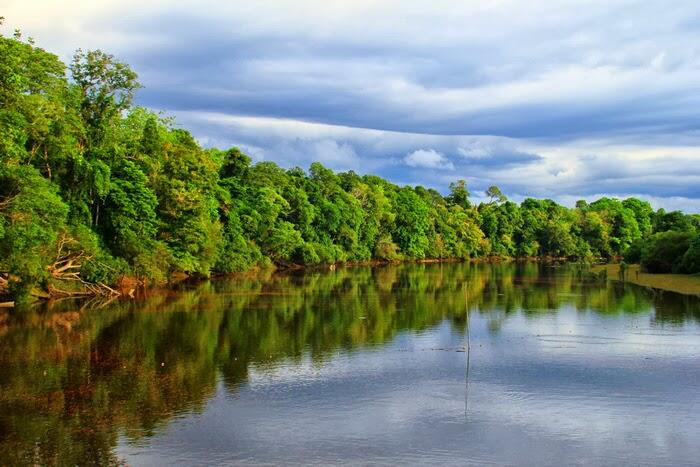 Pesona Danau Bika ( Danau Buak ) di Kapuas Hulu