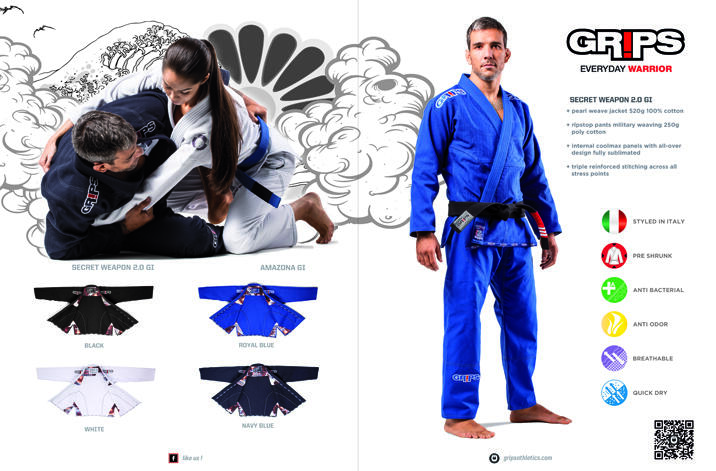 Grips Athletic Brazillian Jiu Jitsu Gi