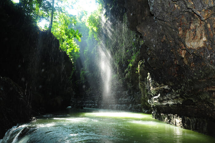 open trip green canyon - kampung naga