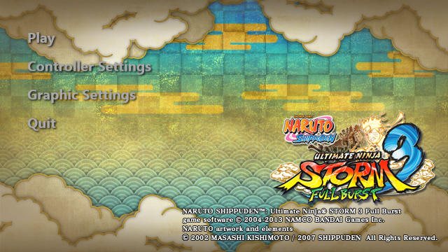 nyang suka ngotak ngatik game NARUTO Ultimate Ninja STORM 3 Full Burst masup