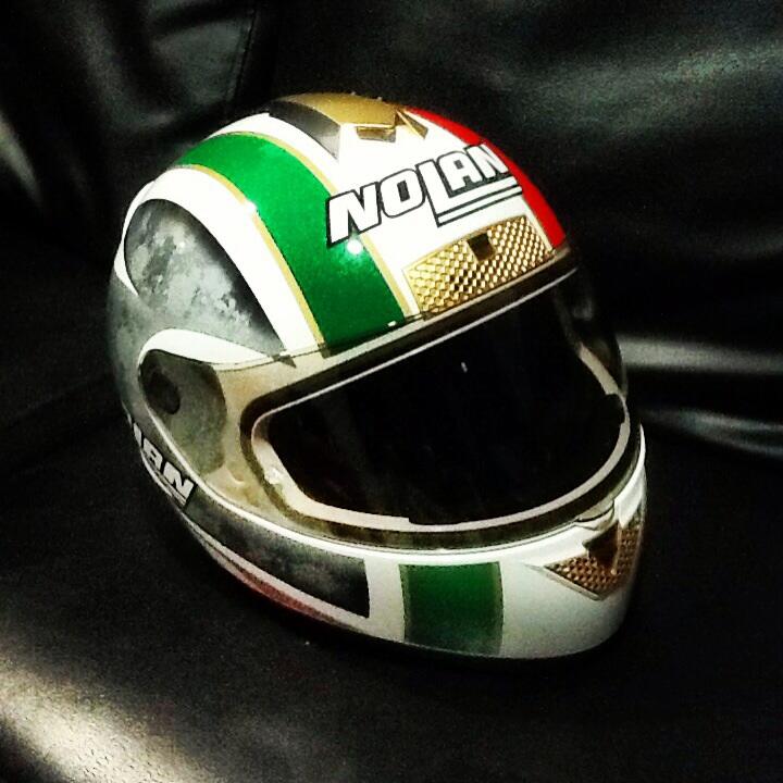 Dijual HELM NOLAN N63 PATRIOT plus VISOR SMOKE BROWN