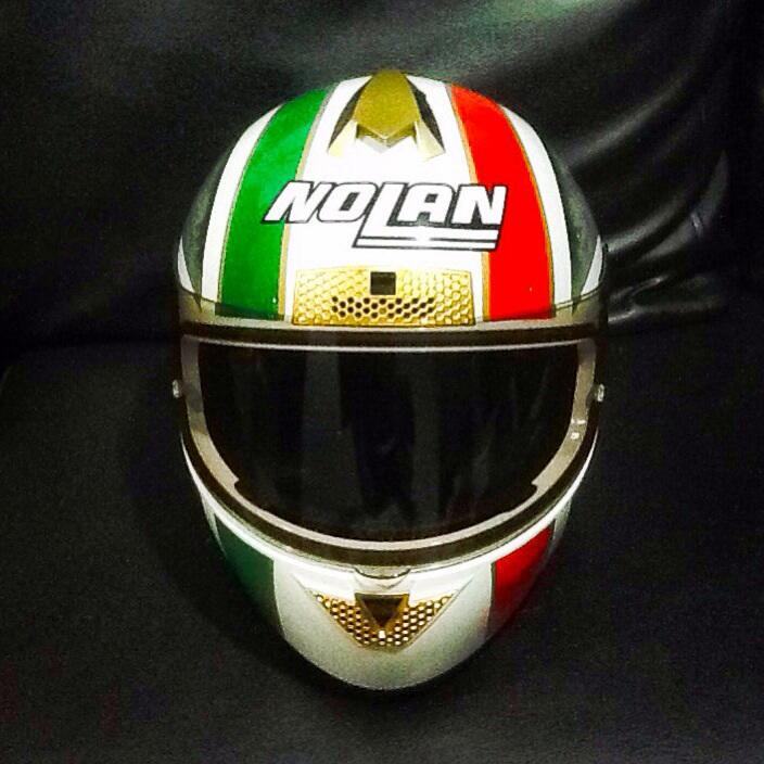 Dijual HELM NOLAN N63 PATRIOT plus VISOR SMOKE BROWN