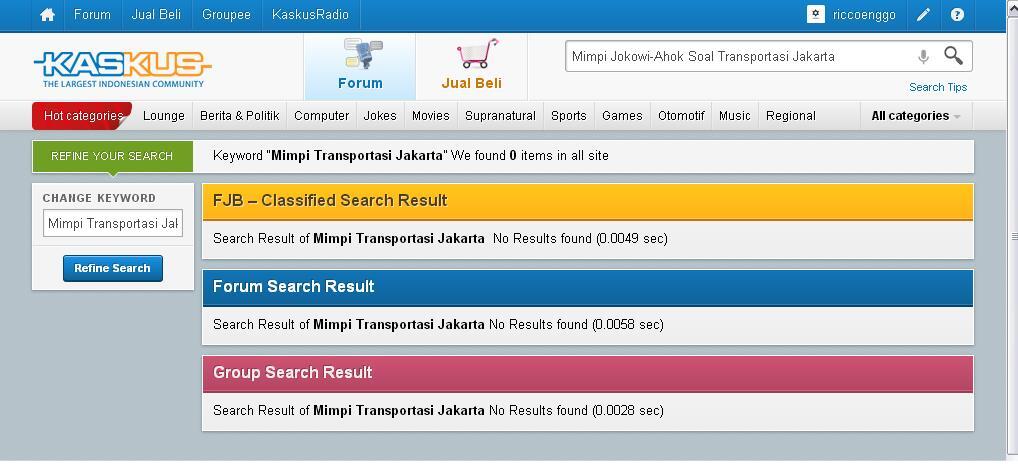 11 Mimpi Jokowi-Ahok Soal Transportasi Jakarta