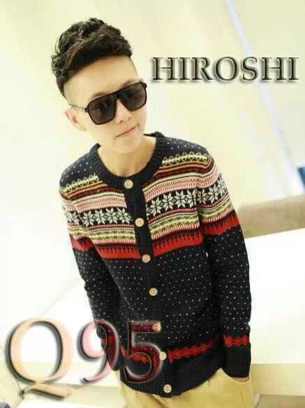 Jaket fleece dan sweater rajut korea cowok 65&80rb murah!