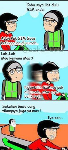 &quot;Si otong kena tilang&quot;