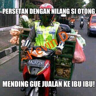&quot;Si otong kena tilang&quot;