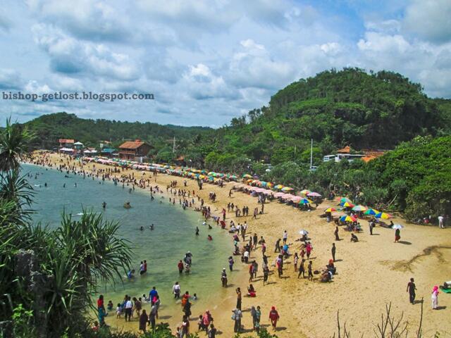 Pantai-pantai perawan yang cantik di Yogyakarta