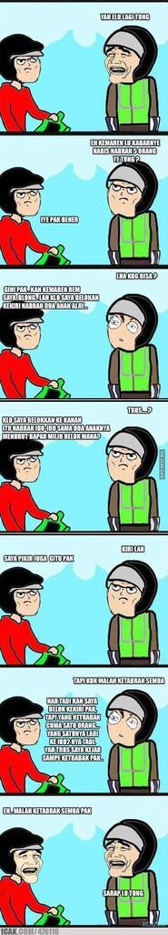 &#91;PARODI&#93; kena tilang versi Meme