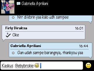 Feedback Beby Brokie Online Shop