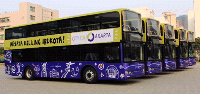 ini dia bus tingkat jakarta yg baru