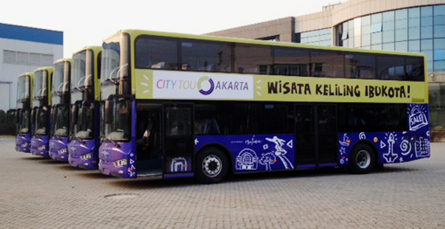 Penampakan Bus Tingkat Pariwisata Jakarta Tiba Mingu Depan