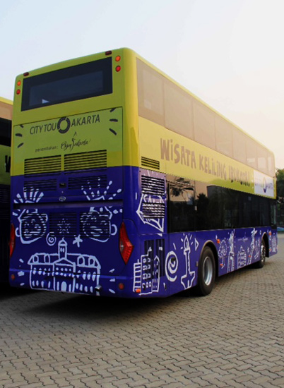 Penampakan Bus Tingkat Pariwisata Jakarta Tiba Mingu Depan