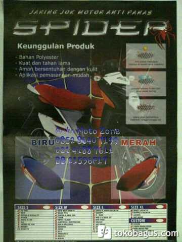 Distributor Jaring Jok Anti Panas SPIDER