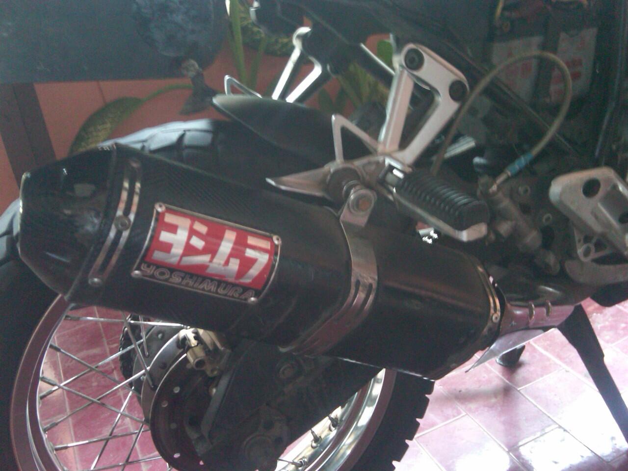 Knalpot Yoshi buat 250cc