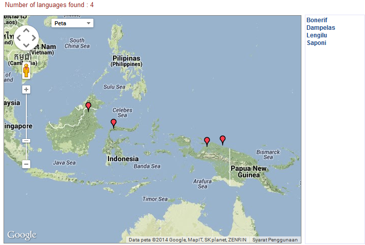 Bahasa-bahasa di Indonesia masuk ke bahasa yang terancam punah menurut data UNESCO