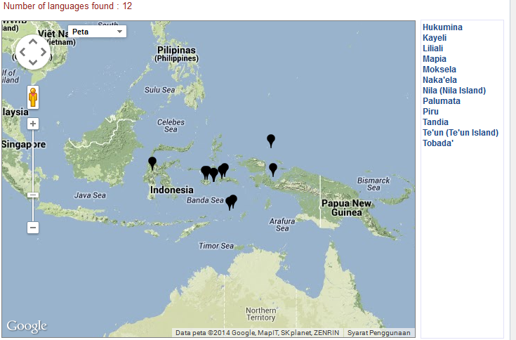 Bahasa-bahasa di Indonesia masuk ke bahasa yang terancam punah menurut data UNESCO