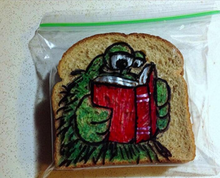 Ayah Yang Kreatif (Bekal makanan yang dibuat menarik untuk seorang anak)
