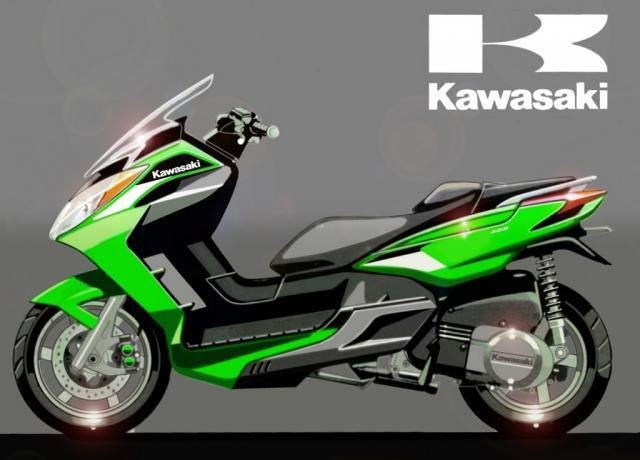 Motor Matic Terbaru KAWASAKI J 300 &#91; NINJA MATIC 300cc &#93;