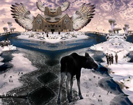 Ni gan ane ngenalin gambar psychedelic karya Larry Carlson