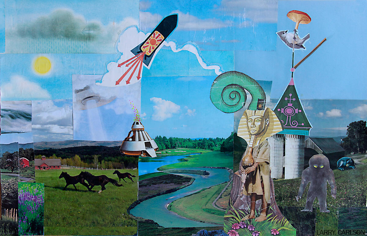 Ni gan ane ngenalin gambar psychedelic karya Larry Carlson
